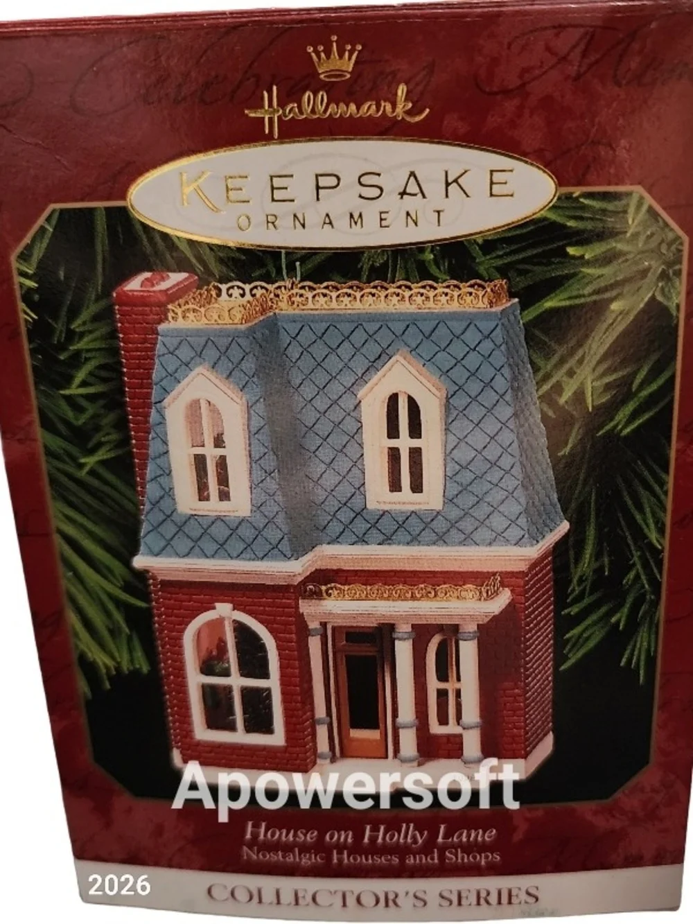 1999 Hallmark Keepsake Ornament - House On Holly Hill